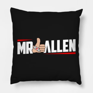 MrBallen Merch Mr Ballen Logo Pillow