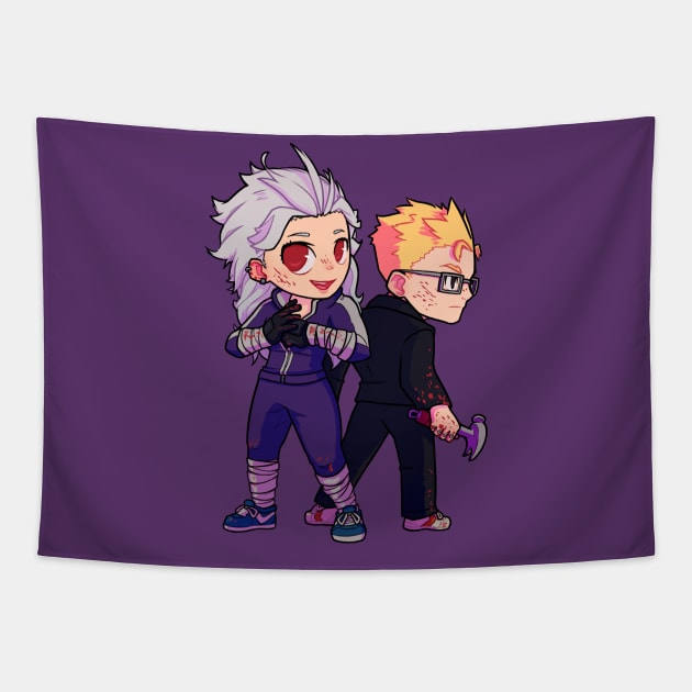 Noi and Shin Tapestry by Susto