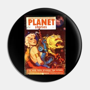 Planet Stories vintage cover art (v1) Pin