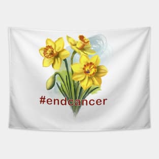 Daffodils For Cancer Hope Tapestry