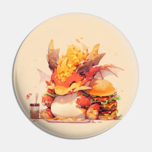 Junk food Dragon Pin