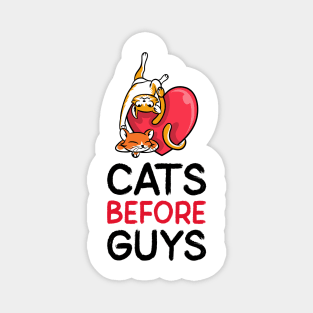 Funny cat mom Magnet