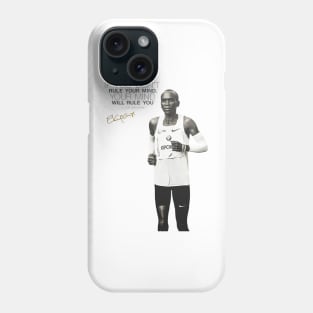 Eliud Kipchoge quote Phone Case