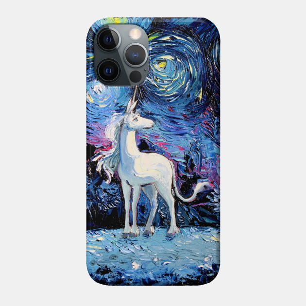 van Gogh Never Saw The Last - Unicorn - Phone Case