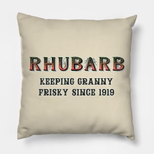 Rhubarb #4 Pillow