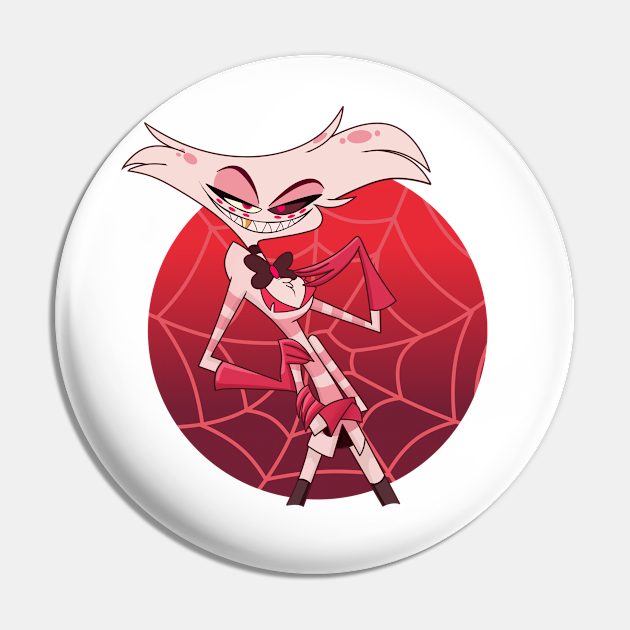 Angel Dust - Hazbin hotel - Hazbin Hotel - Pin | TeePublic