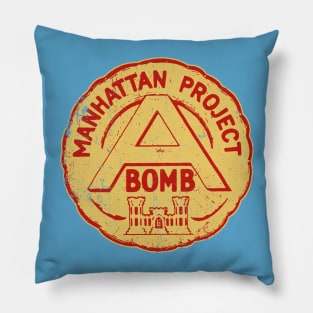 Manhattan Project Los Alamos, Nuclear WW2 Pillow