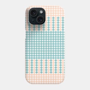 Green and Orange Dots Pattern Phone Case