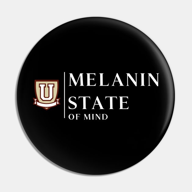 Melanin State of Mind Unapolagetic Black Girl Magic Pin by Pro Melanin Brand