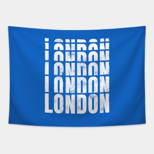 London typography Tapestry