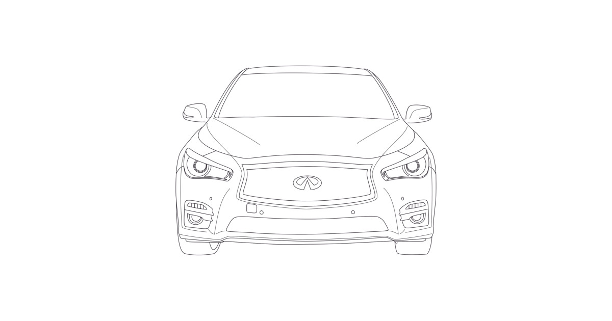 Infiniti Q50 (Front & Back Print)  Infiniti Q50  TShirt  TeePublic