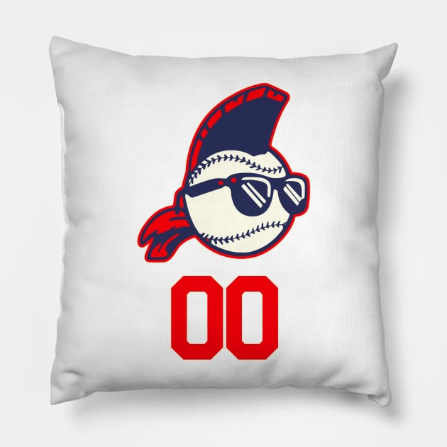 Willie Mays Hayes Jersey (Front/Back Print) Pillow by darklordpug