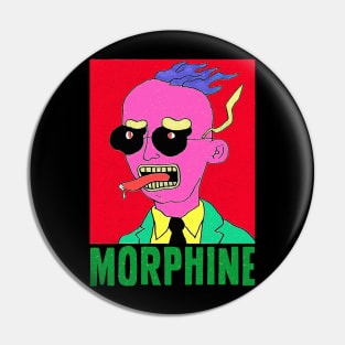 Morphine  - 90s Fan Design Pin