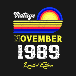 Vintage November 1989 T-Shirt
