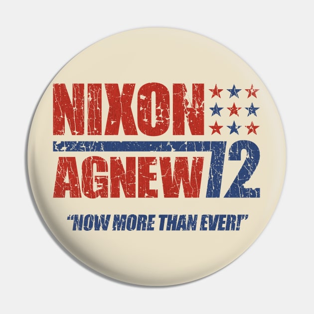 Nixon Agnew 1972 Pin by JCD666
