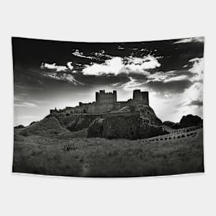 Bamburgh Castle in Northumberland, UK Tapestry