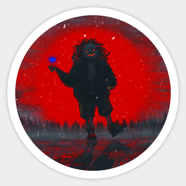 Underfell Sans Underfell Sans Sticker Teepublic Underfell Sans Underfell Sans Sticker Teepublic