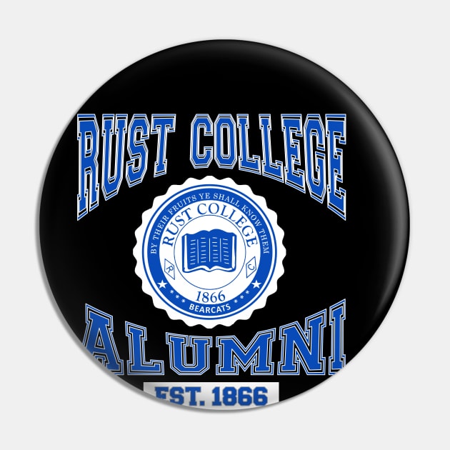 Rust 1866 College Apparel Pin by HBCU Classic Apparel Co