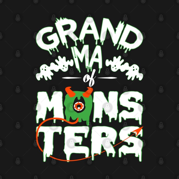 Grandma of monsters-Halloweenshirt by GoodyBroCrafts