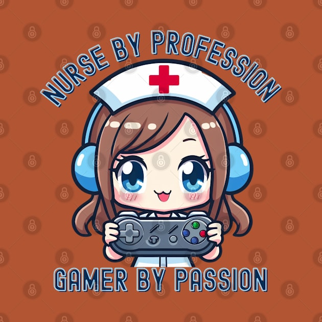 Nurse Female Gamer by Japanese Fever