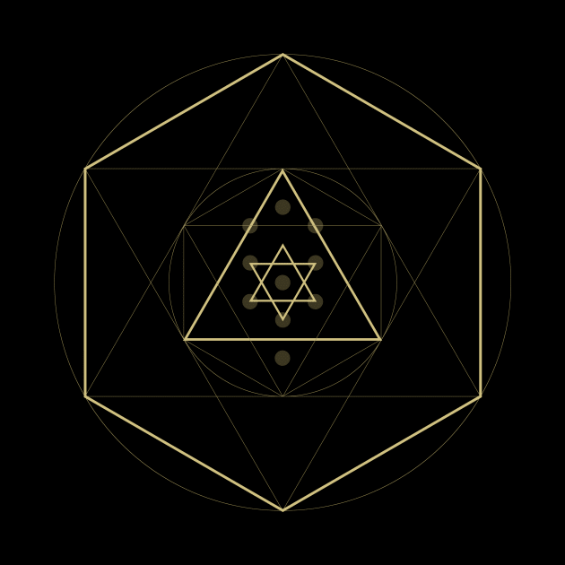 Metatron's Cube by Mon, Symphony of Consciousness.