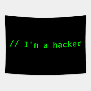 I Am A Hacker Tapestry