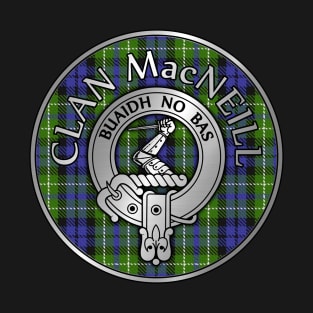 Clan MacNeil of Gigha Crest & Tartan T-Shirt