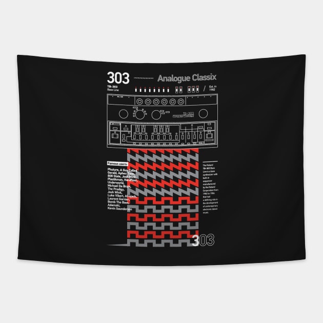 303 Classix Tapestry by Synthshirt