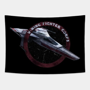 V - WING FIGHTER CORPS MODERN Tapestry