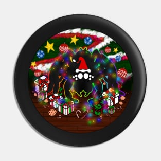 Santa Spider Full Design (Rainbow 1) Pin