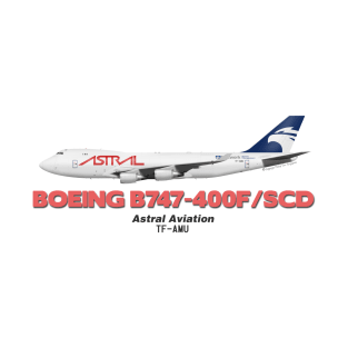 Boeing B747-400F/SCD - Astral Aviation T-Shirt