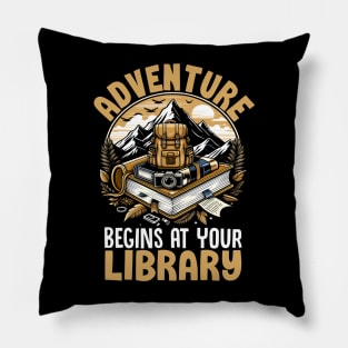 Summer Reading Program 2024 Adventure Begins At Your Library Pillow