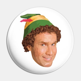 Floating Head - Buddy the Elf Pin