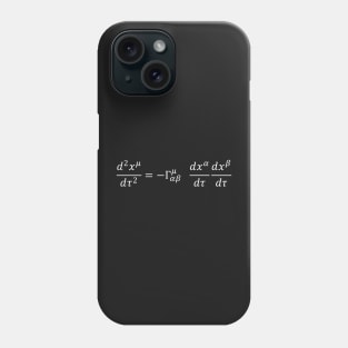 Geodesic Equation - Differential Geometry And Structure Of Spacetime Phone Case