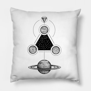 Misterium Saturnia Pillow