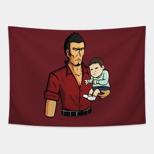 Kiryu and Haruto Tapestry