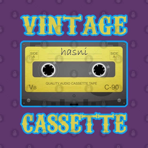 vintage cassette by yacineshop