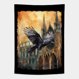 The Raven and the Cathedral Tapestry