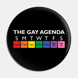 The Gay Agenda Pin