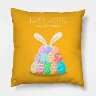 Happy easter Pillow