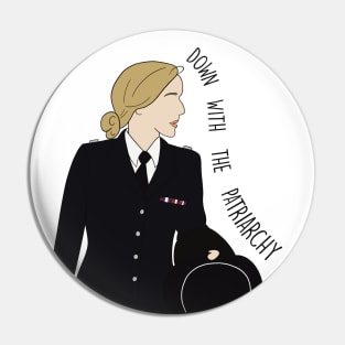 Down with the patriarchy Pin