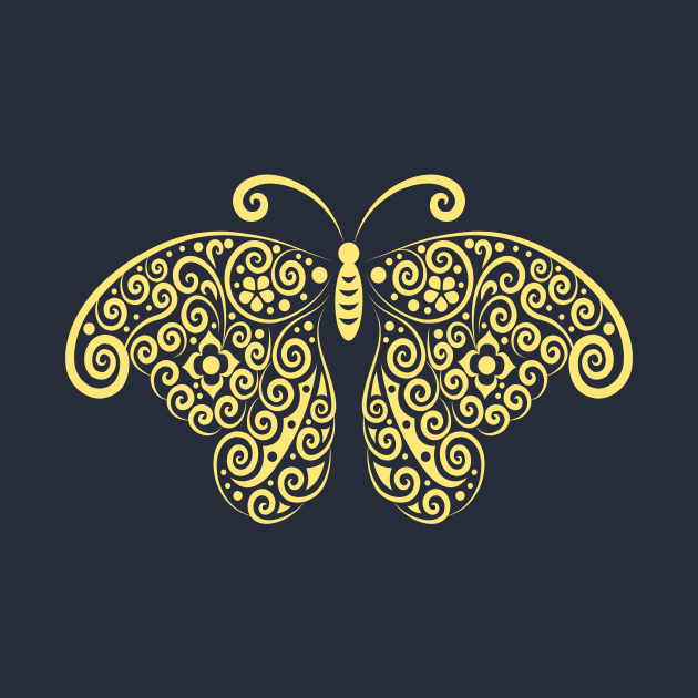 Cool Butterfly Pattern Artwork by PatrioTEEism