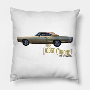 1968 Dodge Coronet Super Bee Convertible Pillow