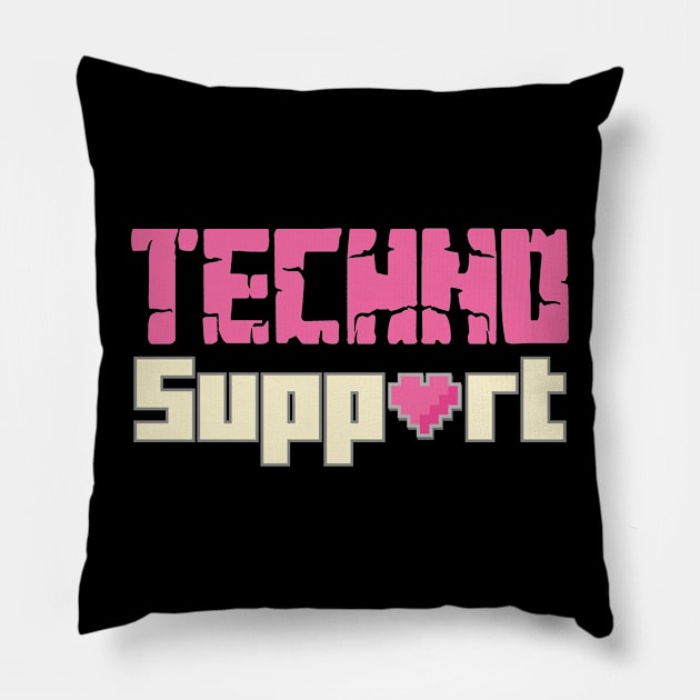 Technoblade Never Dies - TechnoSupport Pillow by EleganceSpace