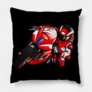 Road Racer Pillow