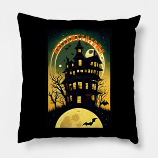 Halloweentown halloween spooky Pillow