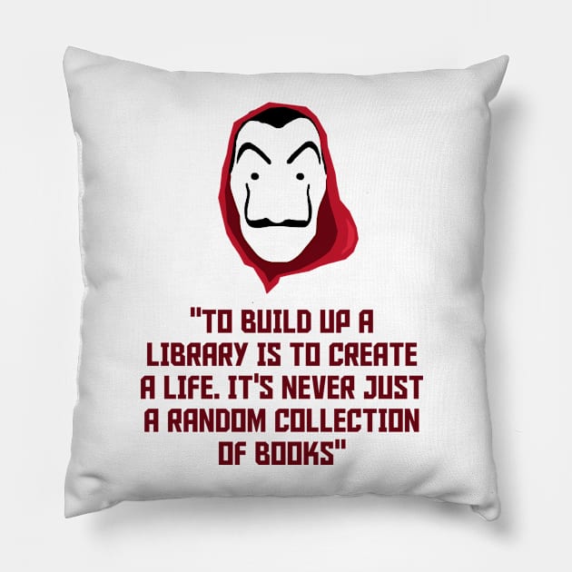 La Casa de Papel Pillow by FlowrenceNick00