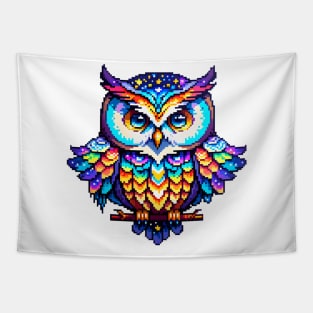 Galactic Owl Tapestry