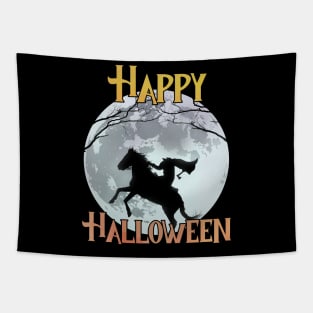 Happy Halloween - The Headless Horseman Tapestry