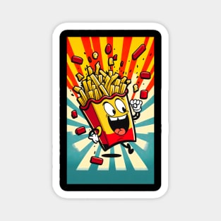 French fries lovers Magnet